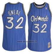 Maillot Orlando Magic Shaquille O'neal No 32 Retro Bleu