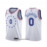 Maillot Philadelphia 76ers Josh Richardson NO 0 Earned Blanc