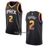 Maillot Phoenix Suns Josh Okogie NO 2 Statement 2022-23 Noir