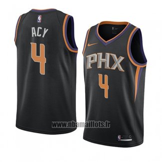 Maillot Phoenix Suns Quincy Acy No 4 Statement 2018 Noir