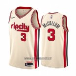 Maillot Portland Trail Blazers C.j. Mccollum No 3 Ville 2019-20 Cream