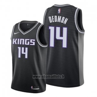 Maillot Sacramento Kings Dewayne Dedmon No 14 Statement Noir