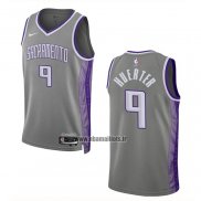 Maillot Sacramento Kings Kevin Huerter NO 9 Ville 2022-23 Gris