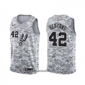 Maillot San Antonio Spurs Davis Bertans NO 42 Earned Camuflaje