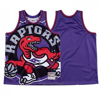 Maillot Tornto Raptors Mitchell & Ness Big Face Volet