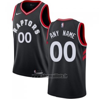 Maillot Tornto Raptors Personnalise 2017-18 Noir