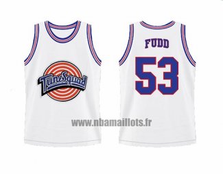 Maillot Tune Squad Elmer Fudd No 53 Blanc