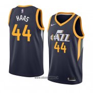 Maillot Utah Jazz Isaac Haas No 44 Icon 2018 Bleu