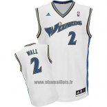 Maillot Washington Wizards John Wall No 2 Retro Blanc