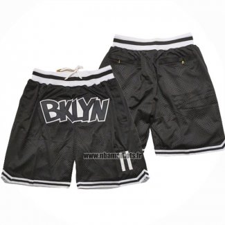 Short Brooklyn Nets Kyrie Irving Just Don Noir