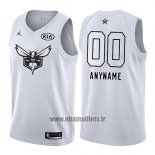 Maillot All Star 2018 Charlotte Hornets Nike Personnalise Blanc