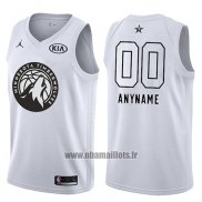 Maillot All Star 2018 Minnesota Timberwolves Nike Personnalise Blanc