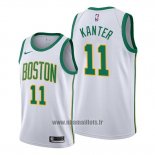 Maillot Boston Celtics Enes Kanter No 11 Ville Blanc