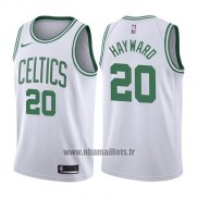 Maillot Boston Celtics Gordon Hayward No 20 2017-18 Blanc