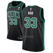 Maillot Boston Celtics Larry Bird NO 33 Statement 2021-22 Noir