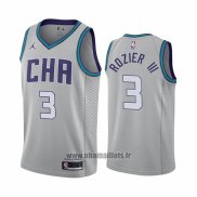 Maillot Charlotte Hornets Terry Rozier Iii No 3 Ville Edition Gris
