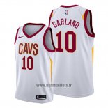 Maillot Cleveland Cavaliers Darius Garland No 10 Association 2019-20 Blanc