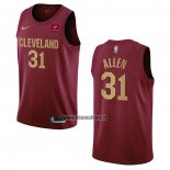 Maillot Cleveland Cavaliers Jarrett Allen NO 31 Icon 2022-23 Rouge