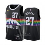 Maillot Denver Nuggets Jamal Murray No 27 Ville 2019-20 Noir