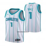 Maillot Enfant Charlotte Hornets Lamelo Ball NO 1 Association 2022-23 Blanc