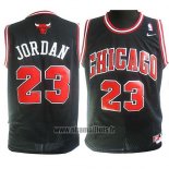 Maillot Enfant Chicago Bulls Michael Jordan No 23 Noir2