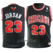 Maillot Enfant Chicago Bulls Michael Jordan No 23 Noir2