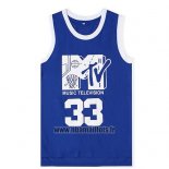 Maillot Film Music Television Smith No 33 Bleu