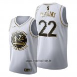 Maillot Golden Edition Golden State Warriors Andrew Wiggins No 22 2019-20 Blanc