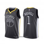 Maillot Golden State Warriors D'angelo Russell NO 1 Ville Noir