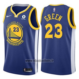 Maillot Golden State Warriors Draymond Green No 23 2017-18 Bleu