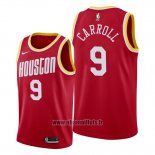 Maillot Houston Rockets Demarre Carroll No 9 Classic 2019-20 Rouge