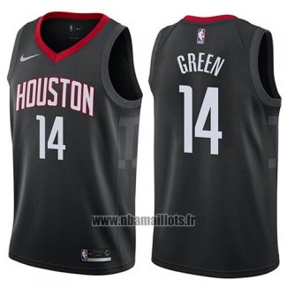 Maillot Houston Rockets Gerald Green No 14 Statement 2017-18 Noir