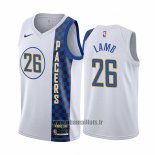 Maillot Indiana Pacers Jeremy Lamb No 26 Ville Blanc