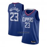 Maillot Los Angeles Clippers Lou Williams No 23 Icon 2020-21 Bleu