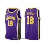 Maillot Los Angeles Lakers Dion Waiters NO 18 Statement Volet