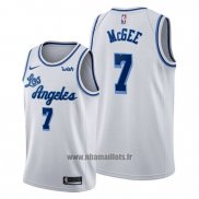 Maillot Los Angeles Lakers Javale Mcgee No 7 Classic Edition 2019-20 Blanc