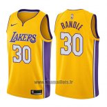 Maillot Los Angeles Lakers Julius Randle No 30 Icon 2017-18 Or