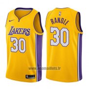 Maillot Los Angeles Lakers Julius Randle No 30 Icon 2017-18 Or