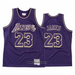 Maillot Los Angeles Lakers Lebron James No 23 2020 Chinese New Year Throwback Volet