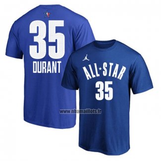 Maillot Manche Courte All Star 2023 Kevin Durant Bleu