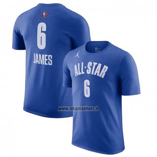 Maillot Manche Courte All Star 2023 LeBron James Bleu