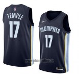 Maillot Memphis Grizzlies Garrett Temple No 17 Icon 2018 Bleu