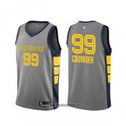 Maillot Memphis Grizzlies Jae Crowder NO 99 Ville Gris