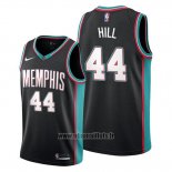 Maillot Memphis Grizzlies Solomon Hill No 44 Classic 20th Season Noir