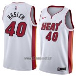 Maillot Miami Heat Udonis Haslem No 40 Association 2018 Blanc