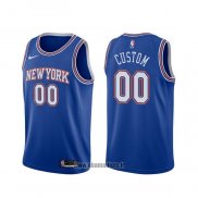 Maillot New York Knicks Personnalise Statement 2019-20 Bleu