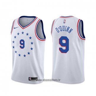 Maillot Philadelphia 76ers Kyle O'quinn NO 9 Earned Blanc