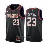 Maillot Phoenix Suns Cameron Johnson No 23 Ville Noir