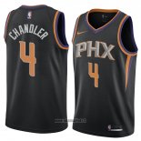 Maillot Phoenix Suns Tyson Chandler No 4 Statement 2018 Noir