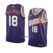 Maillot Phoenix Suns Yuta Watanabe NO 18 Icon 2023-24 Volet